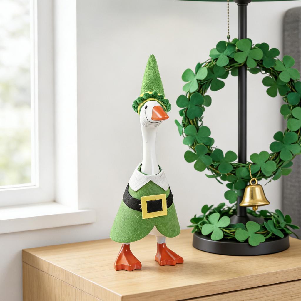 Shaped Desktop Ornament Easter-themed Desk Accessory Shaped Clothing Accessory Magnetic Spring Desktop Decoration