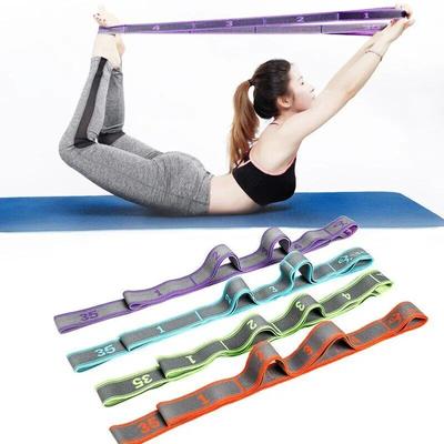 Sťahovací pás na jogu Polyester Latex Elastické naťahovacie pásy na latinskoamerické tance Loop Joga Pilates GYM Fitness cvičenie