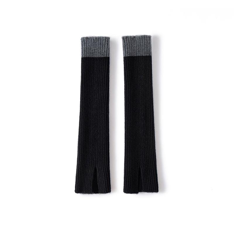 Cashmere Solid Color Thermal Leg Warmers - Autumn/Winter Collection One Size