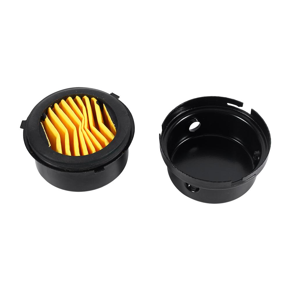 Černý železný sací filtr vzduchového kompresoru Tlumič sání Závit 38" 16MM