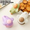 Fast Charging Bag Resealer Mini Magnetic Sealer, Airplane Shape Heat Sealing Machine, Food Storage Tool Portable Type-C Sealer for Snack Easy
