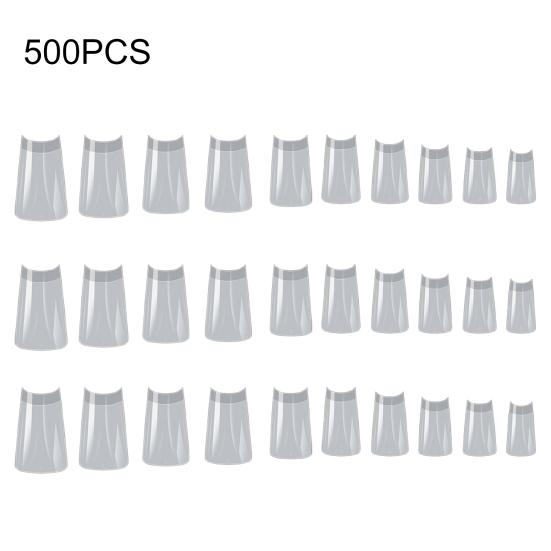 500Pcs DIY Plastic Creative Long Lasting Duck Fake Nails Extension Tips Nail Tips