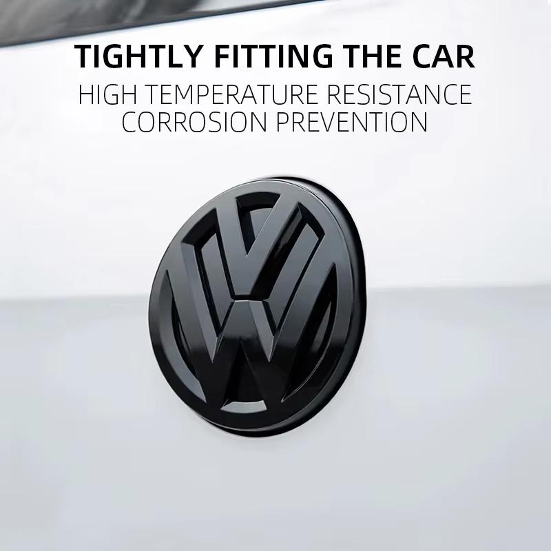 2026 New 2PCS Car Stickers For Volkswagen VW Golf 7.5 MK7.5 2018-2020 Car Rear Emblem Front Grille Badge Decals Auto Accessories IF9 sdwp2