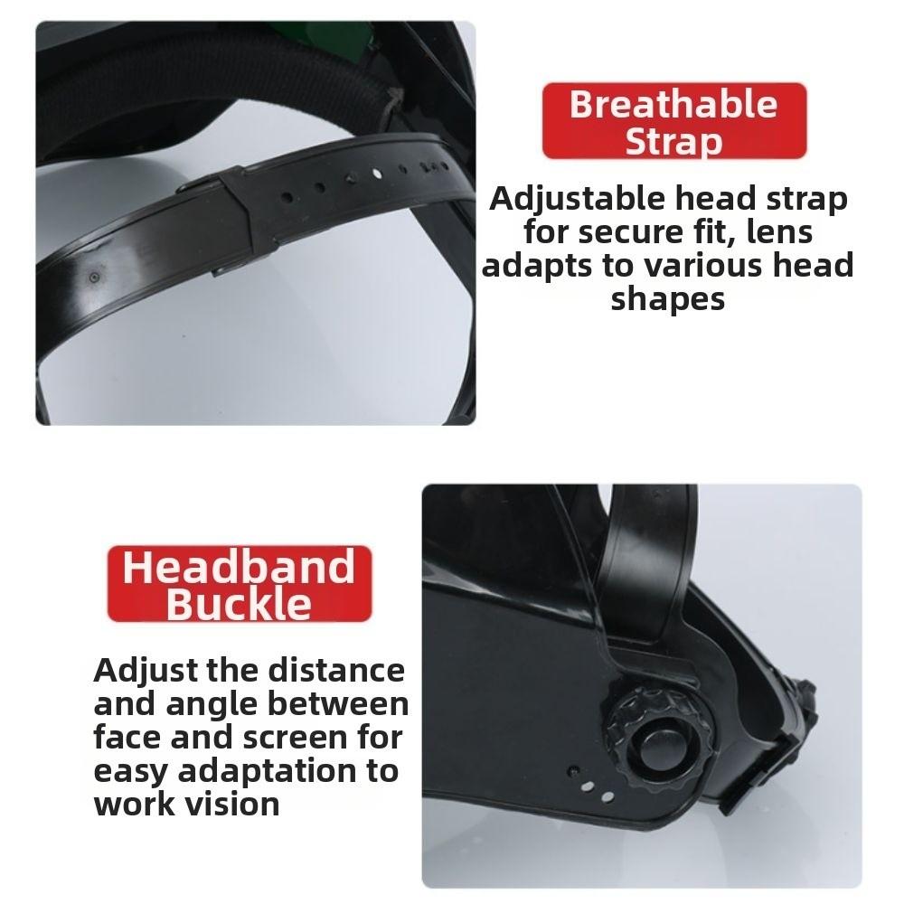 Professional Auto Darkening Welding Helmet Adjustable Large Viewing Welder Mask Face Shield Protector Welding Glasses
