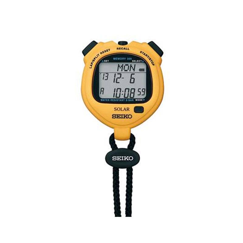 

SEIKO stopwatch solar Quartz 50 meters waterproof, same style for men and women SVAJ003 сірий колір