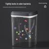 Waterproof Smart Sensor Trash Can with Automatic Lid for Kitchen, Bathroom, and Living Room