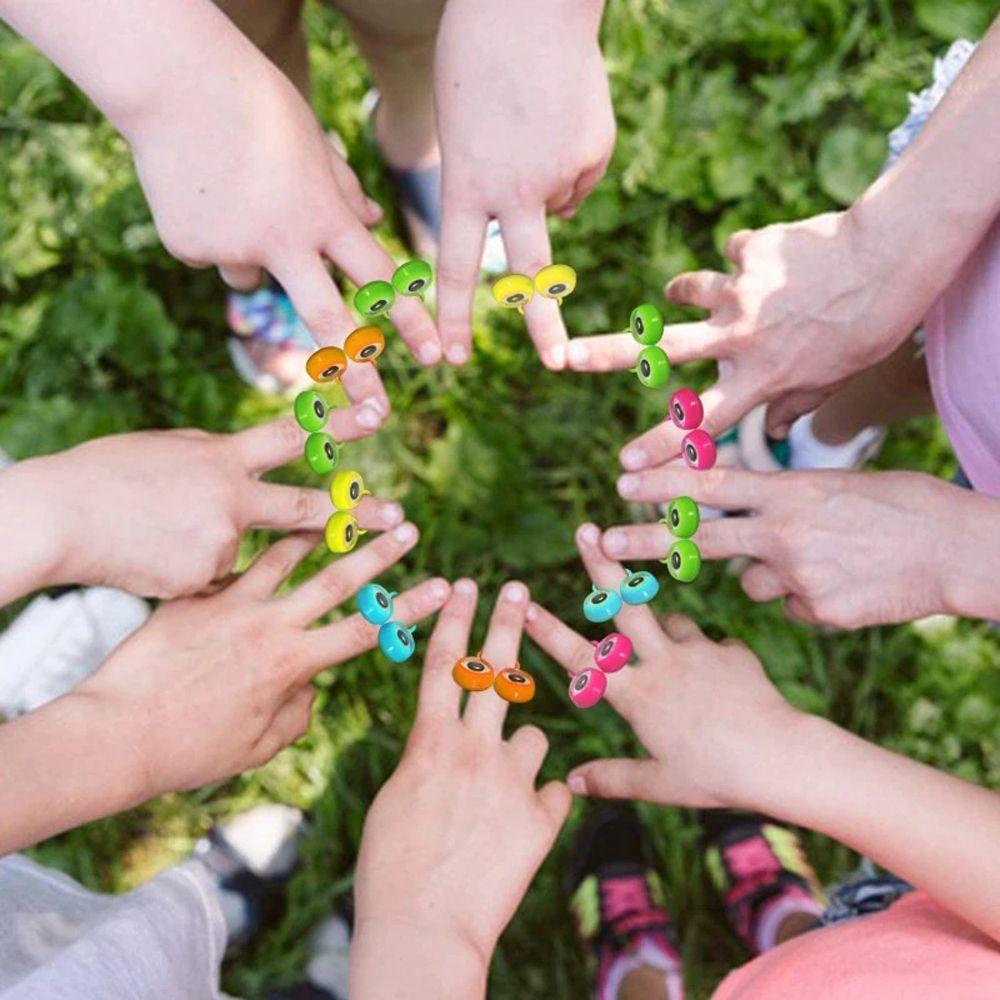 Ring Move Eyes Toys Anti-stress Toys Eyes Ring Wiggle Eyes Toy Finger Cool Toys Eye Finger Puppets