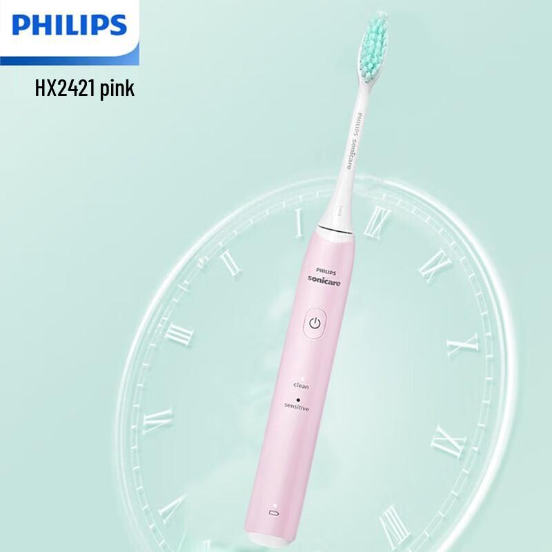 Philips HX2421 Sonic Electric Toothbrush for Adults CN plug (adapter included)