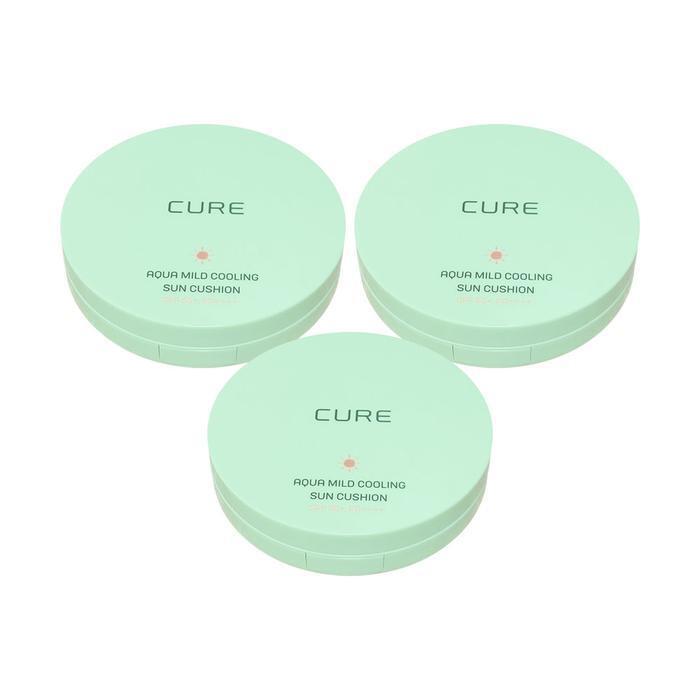 Kim Jeong Moon Aloe Cure Aqua Mild Cooling Sun Cushion 25g (SPF50+) 3 units (11729426)