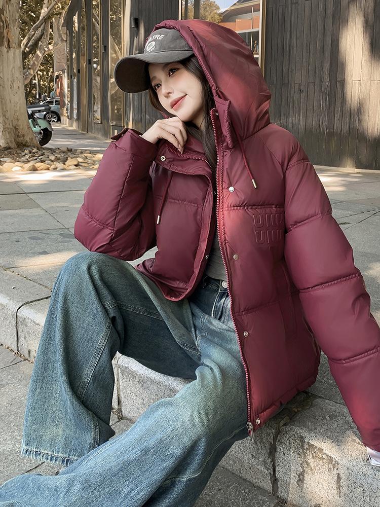 

Зимняя универсальная пуховая хлопковая одежда Женская свободная студенческая хлопковая одежда Хлеб XXL-150-82.5 kg