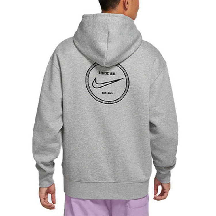 Nike Sweatshirts Men's Gray Hooded Thickened Other DA4265-063