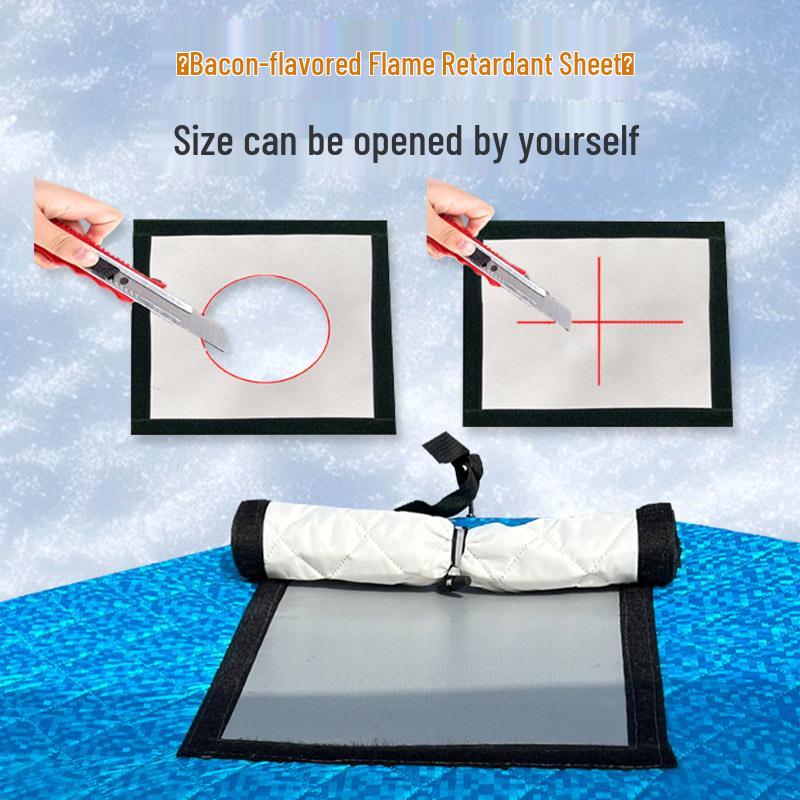 Instant Setup Multi-Person Winter Fishing Tent - Warm, Cold-Proof, Thickened with Four Corner Design