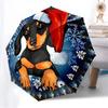 1pc Dachshund Automatic Folding Umbrella, Casual Outdoor Accessory, Birthday Festival Gift yy251126132