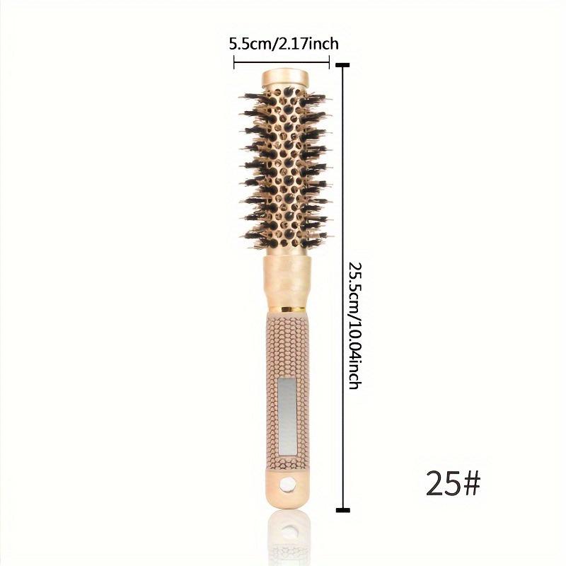 

Керамічна кругла щітка для укладання волосся з щетиною – Стійка до високих температур