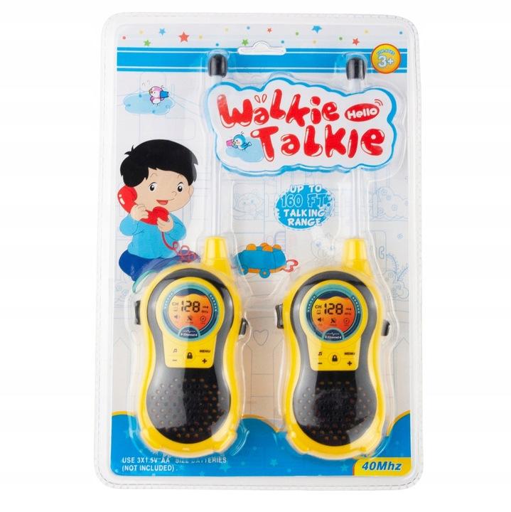 Tg71168 Walkie Talkie Krótkofalówki Zestaw 2Szt. Dla Dzieci Zasięg 50M Zacz