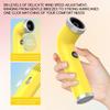 Digital Screen Bladeless Handheld Hair Dryer Curved Design High-Speed Turbine Fan  Children Use