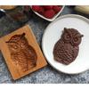 Wooden Cookie Molds Carved Wooden Cookie Biscuit Mold Baking Cookie Mold Wooden Mold Cookie Cutter Embossing Mold Gingerbread Mold DIY Baking Tools