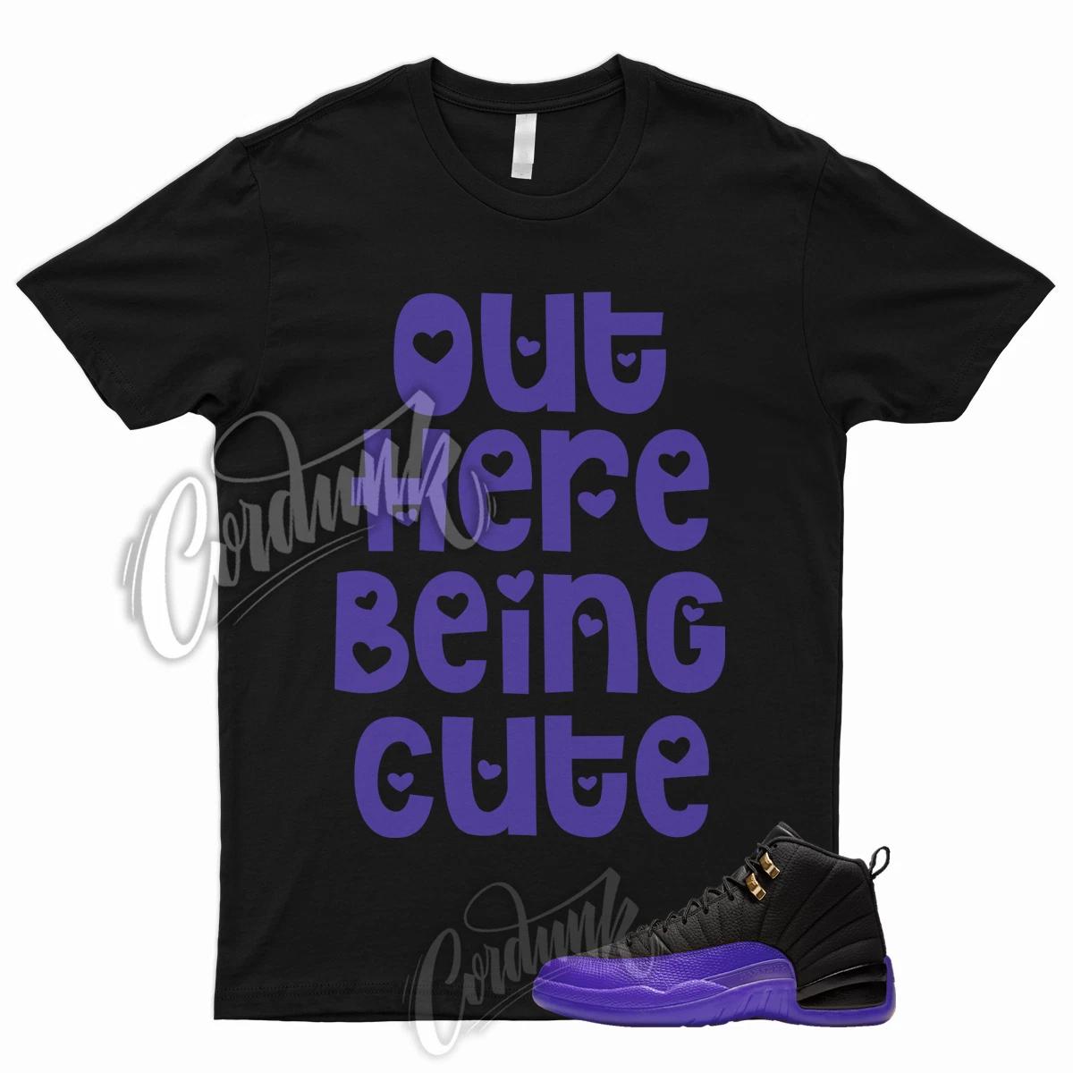 

CUTE T Shirt to Match 12 Field Purple Taxi Concord Varsity Court Low Mid High 1 4XL