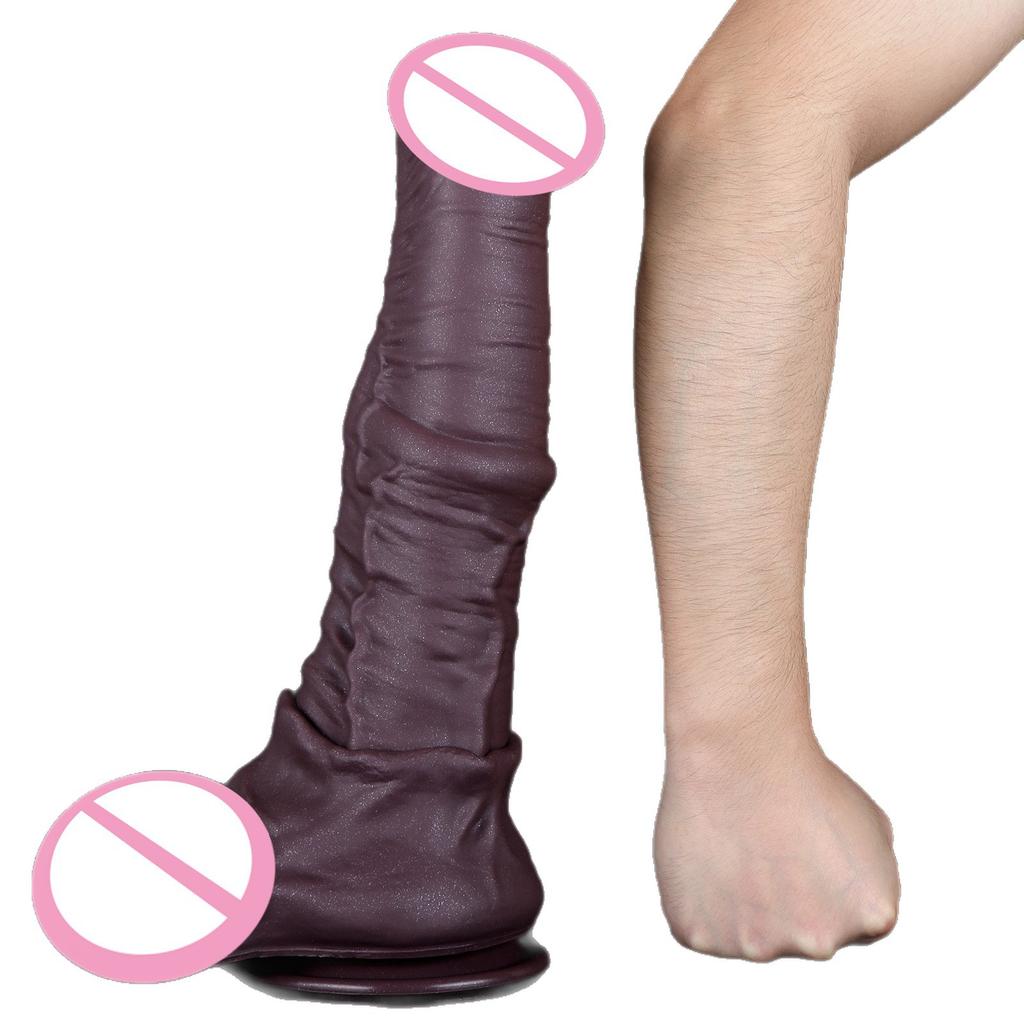 Liquid Silicone Simulation Animal Penis, Super Large Horse Penis