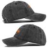 Șapcă unisex din bumbac spălat șapcă de baseball cu broderie din copac de cocos pentru bărbați, femei, îmbrăcăminte de stradă, pălării pentru tată