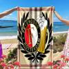 Feyenoord Print Beach Towel, Versatile Lightweight Absorbent Beach Towel for Pool Surf Yoga Bathroom, Perfect Birthday Holiday Gift