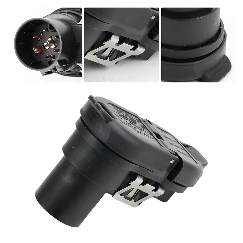 FU5Z-14489-A 4/7-Pin Trailer Tow Harness Connector For Ford F-150 Lightning Ranger F-250 F-350 Super Duty 2015-2024