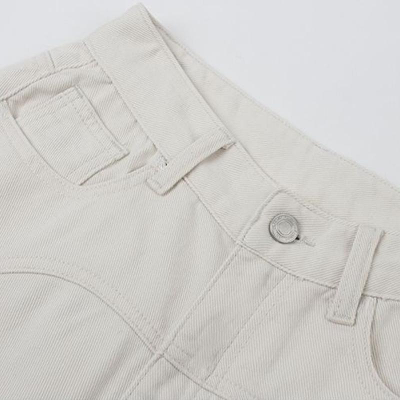 Nuovi Jeans Baggy Vintage Beige anni 2000 Donna Y2k Harajuku Vita Alta Pantaloni Denim Femminili Moda Retro Estetica anni '90 Pantaloni Ampi 2024