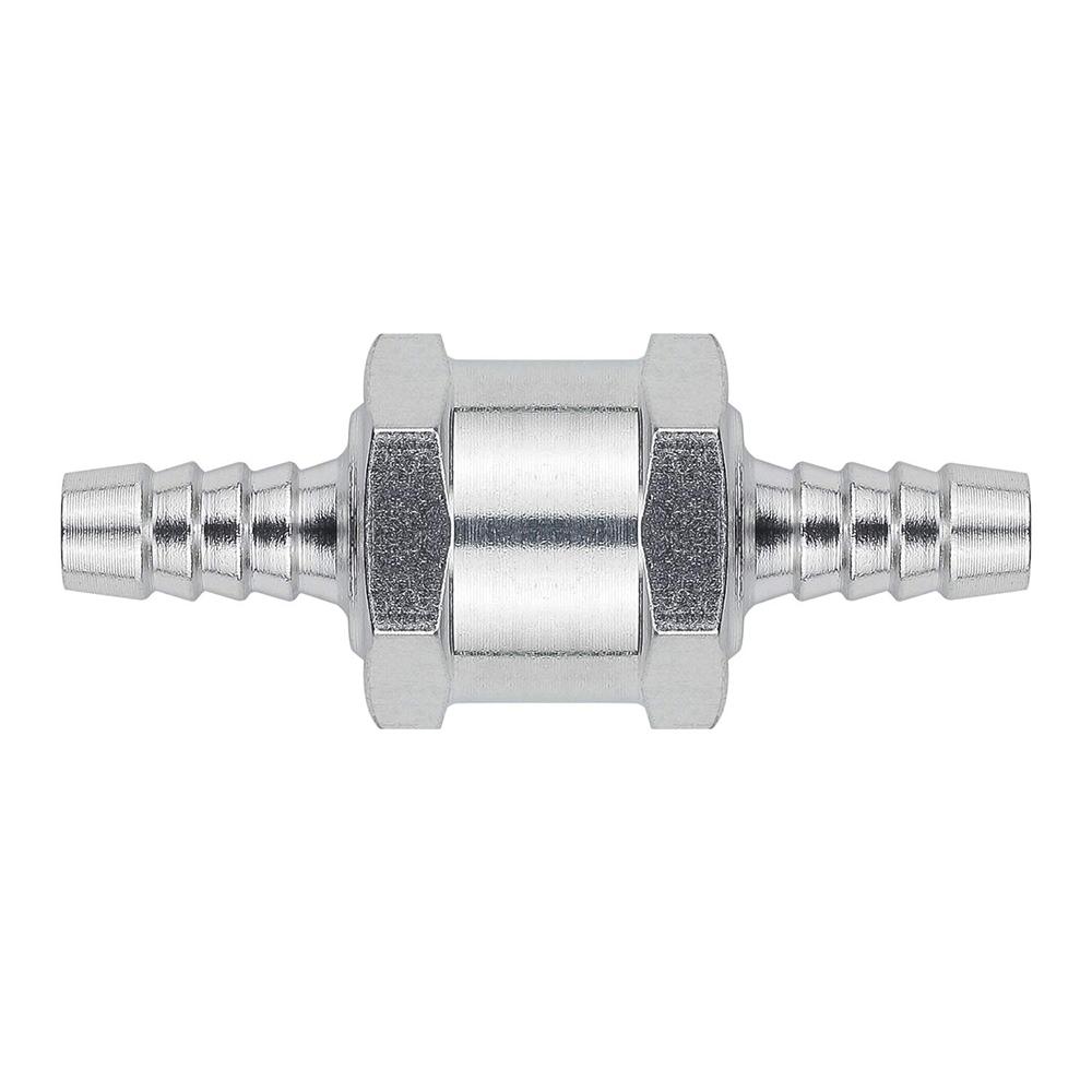 One Way 8/10/12mm Valves Aluminium Alloy Fuel Non Return Check Valve One Way Fit Carburettor Wholesale Price