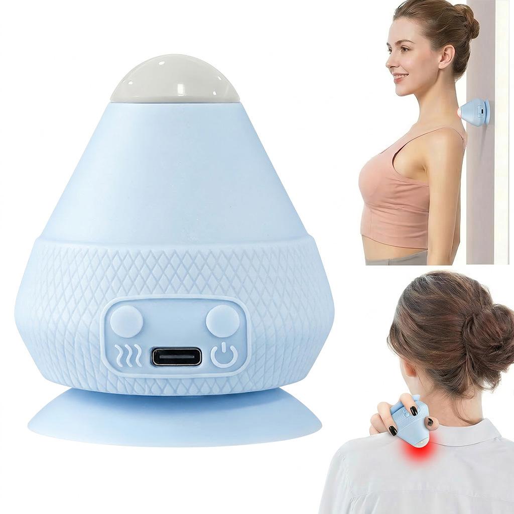 Massage Ball Fascia Ball for Foot Shoulder Neck Muscle Relaxation with Suction Cup