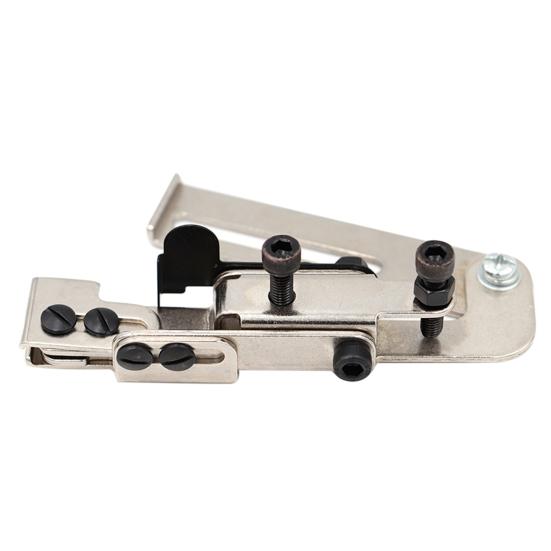 Adjustable Metal Zipper Guide Attachment for Home Industrial Sewing Machine