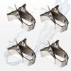 3Pcs Bird Feeder Holder Rustprof Fruit and Vegetable Feeding Clip for Pet HX6C