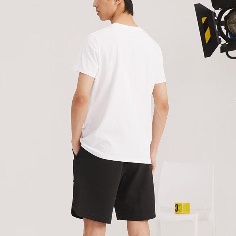 PUMA T Shirts Men's Crew Neck Moderate Straight Fit 576437-02