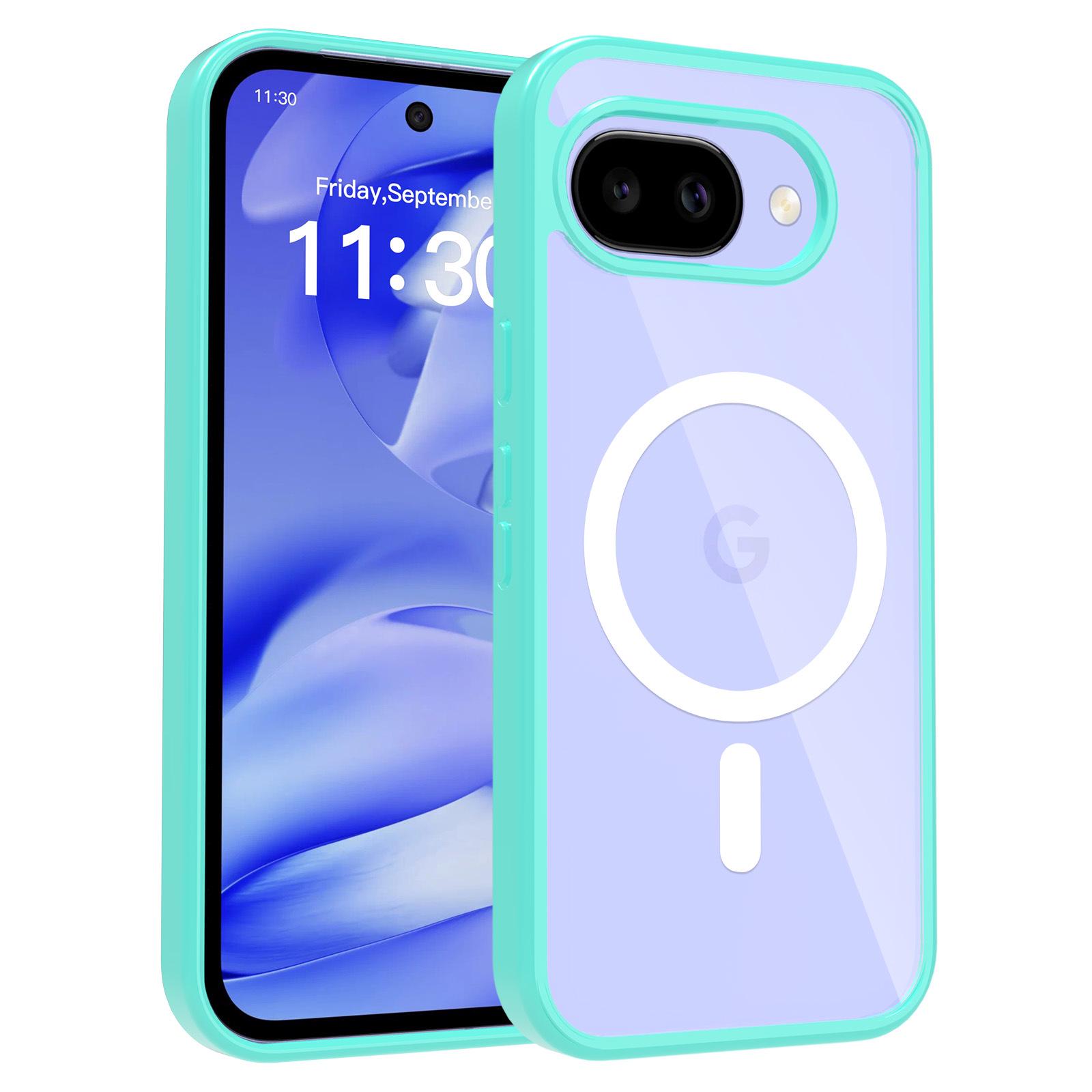 

Cross-Border Google Pixel 9a Magnetic Phone Case - Semi-Transparent, Drop-Proof Ice Mist Design. Pixel 9 Pro Fold (Non-Magnetic)
