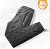 Winter Thickened Women Pants Long Warm Solid Color Straight Trousers Cold Resistance Ladies Plush Sports Long Drawstring Pant