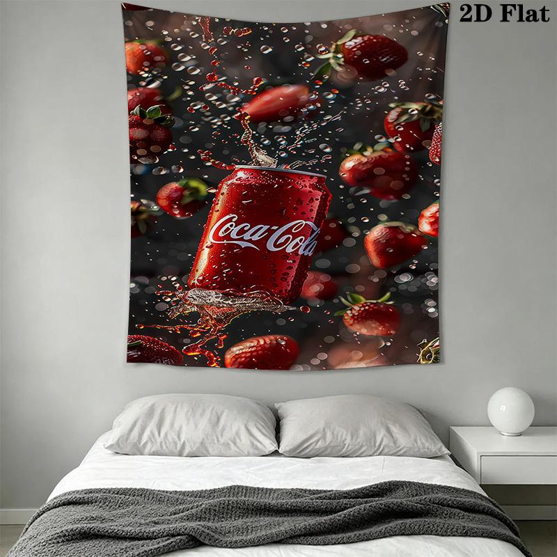 Liquid Bottle Tapestry Tapestry Wallmounted Background Cloth Wall Decoration Homestay Soft Decoration Tapestry Background Cloth