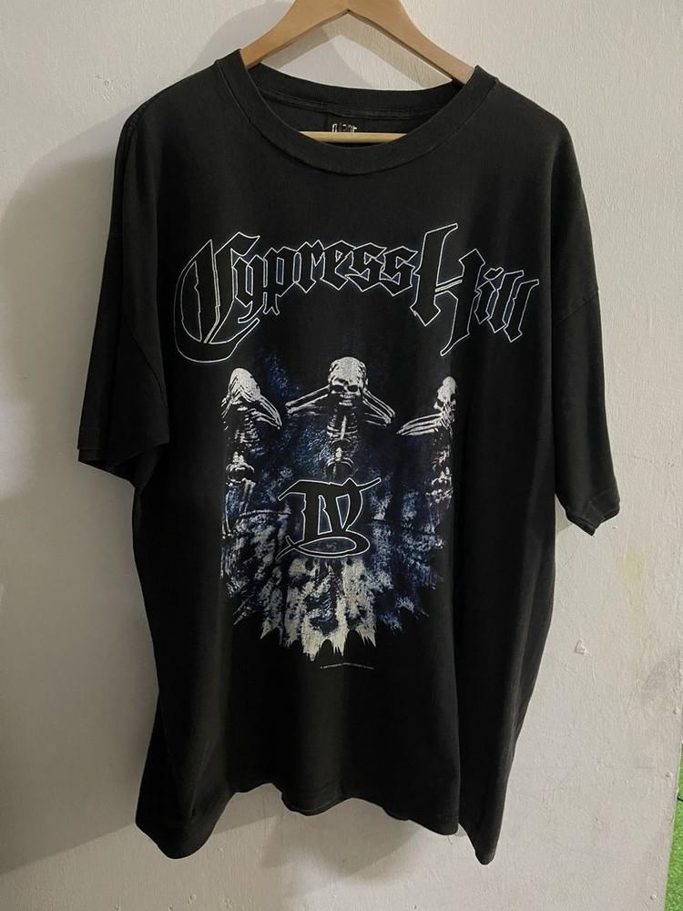 Cypress Hill Rock band Retro style Graphic T shirt Men Women vtg Unisex T-Shirt L