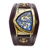 Fashionable Men's Watch Triangle Hollowed Out Luminous Fully Automatic Mechanical Movement Mechanical Watches Reloj Automático