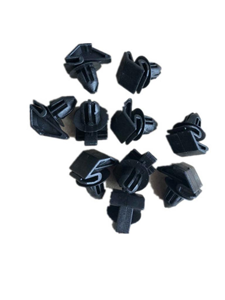 10 Pcs Car Nylon Fender Corner + Rocker Moulding Clips For Ford Focus 2012 -2018