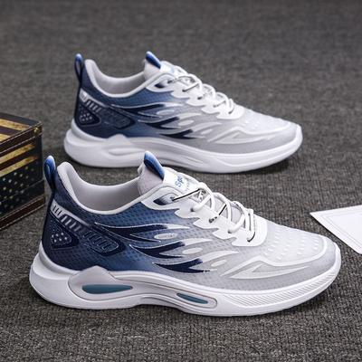 New Mesh Breathable Men's Shoes for Spring and Summer, Anti Slip and Wear-resistant Running Sports and Leisure Shoes