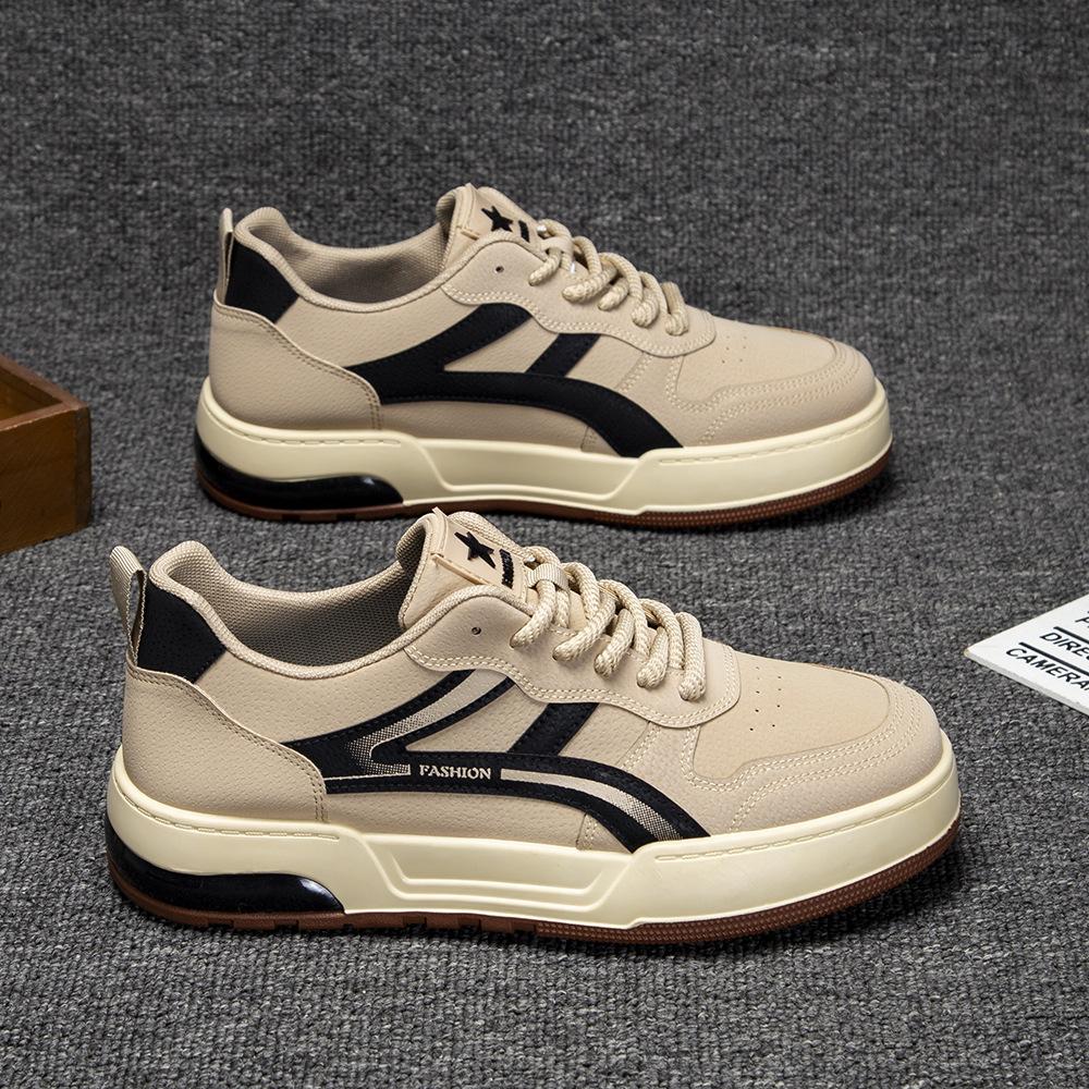 New shoes for casual leather sports comfortable and breathable running shoes