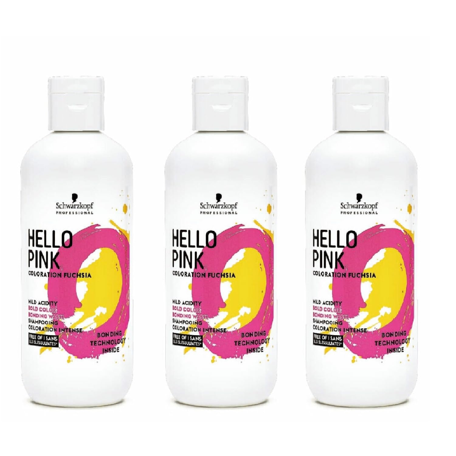 

Набор из 3 шампуней Hello Pink Color 310 г [Schwarzkopf]