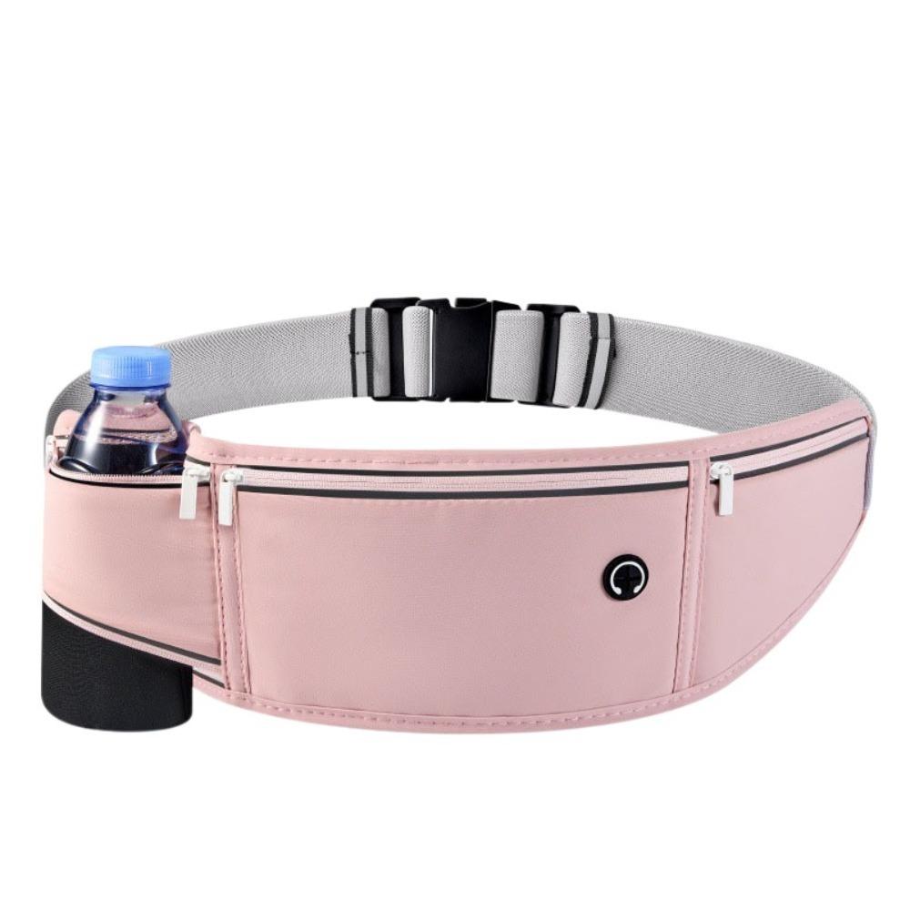 

Многофункциональная сумка для марафонского бега Легкая спортивная сумка для телефона Беговые поясные сумки Рининг розовый
