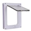 Porticina per Gatti Resistente alle Intemperie Porta per Animali Chiusura Magnetica Telaio Spessorato Uso Interno Esterno per Animali Fino a 9 Kg