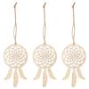 20Pcs Innovative Wooden Dreamcatcher Ornament Pendant Art Crafts DIY Home Decoration