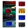 Pool Chalk Holder Easy to Carry Organizer Container Carrier Case Screwed Cap Box Aluminum Alloy Pool Billiard Accessories Small