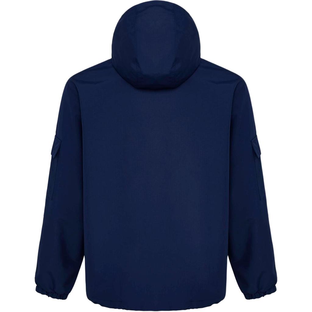 adidas Originals Men's Classic Hooded Windbreaker Jacket Navy KV8850