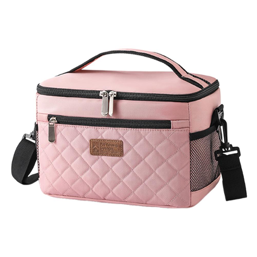 Insulated Lunch Box Leakproof Reusable Lunch Box Soft Cooler Cooling Tote for Adults Office Picnic Travel