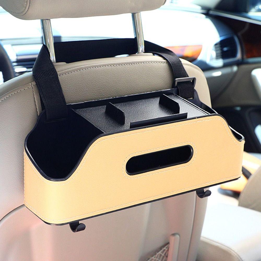 Hanging Type Car Drink Cup Holder Phone Stand Holder Vehicle Tissue Box  Travel