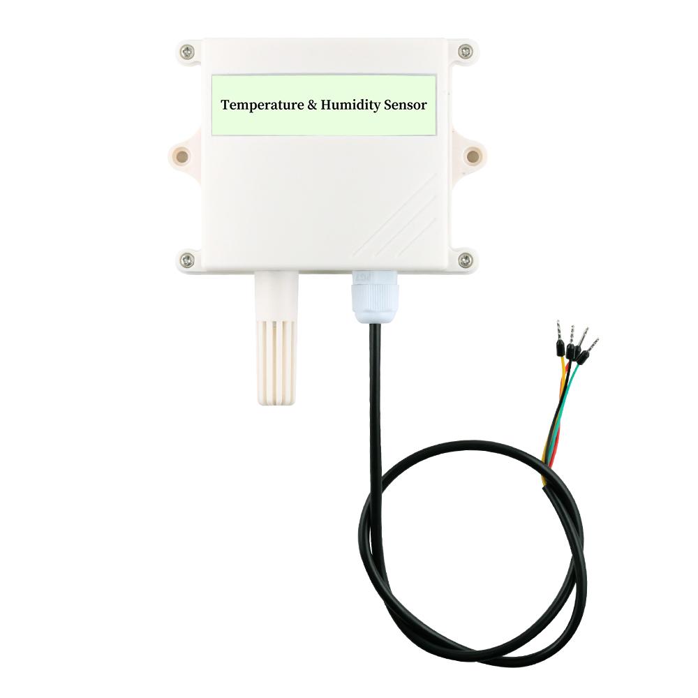 

Temperature Humidity Sensor Waterproof Digital Display Air Wall-mounted Sensors Transmission Output RS485 0-5V 0-10V 4-20mA RS485 no display