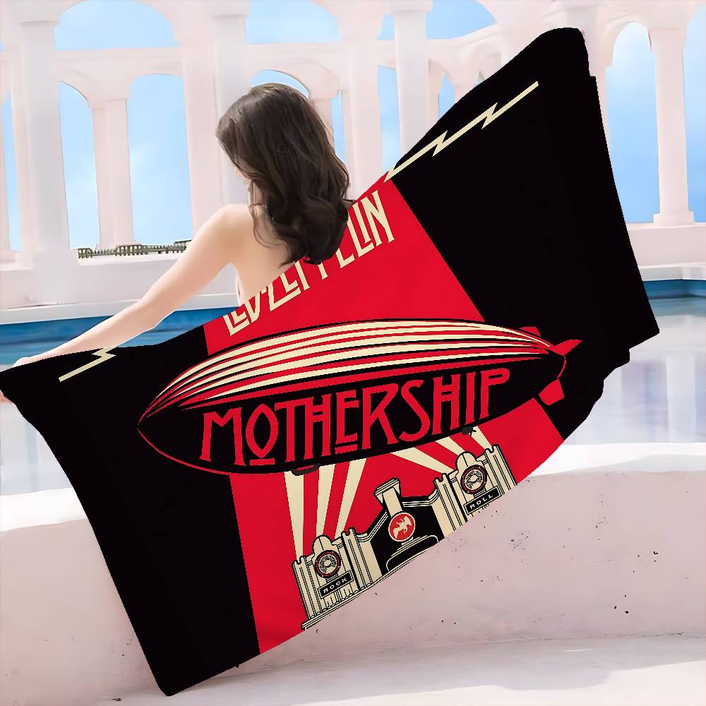 Famous Band L-ledS Z-zeppelin Big Microfiber Beach Towels Quick Dry Towel Sand Beach Towels Pool Towel for Travel Swim Pool Yoga